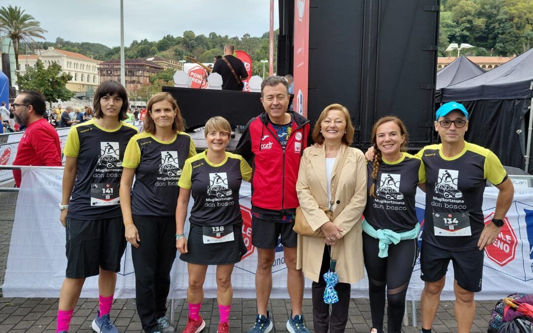 El departamento de Movilidad participa en la carrera «ponle freno»